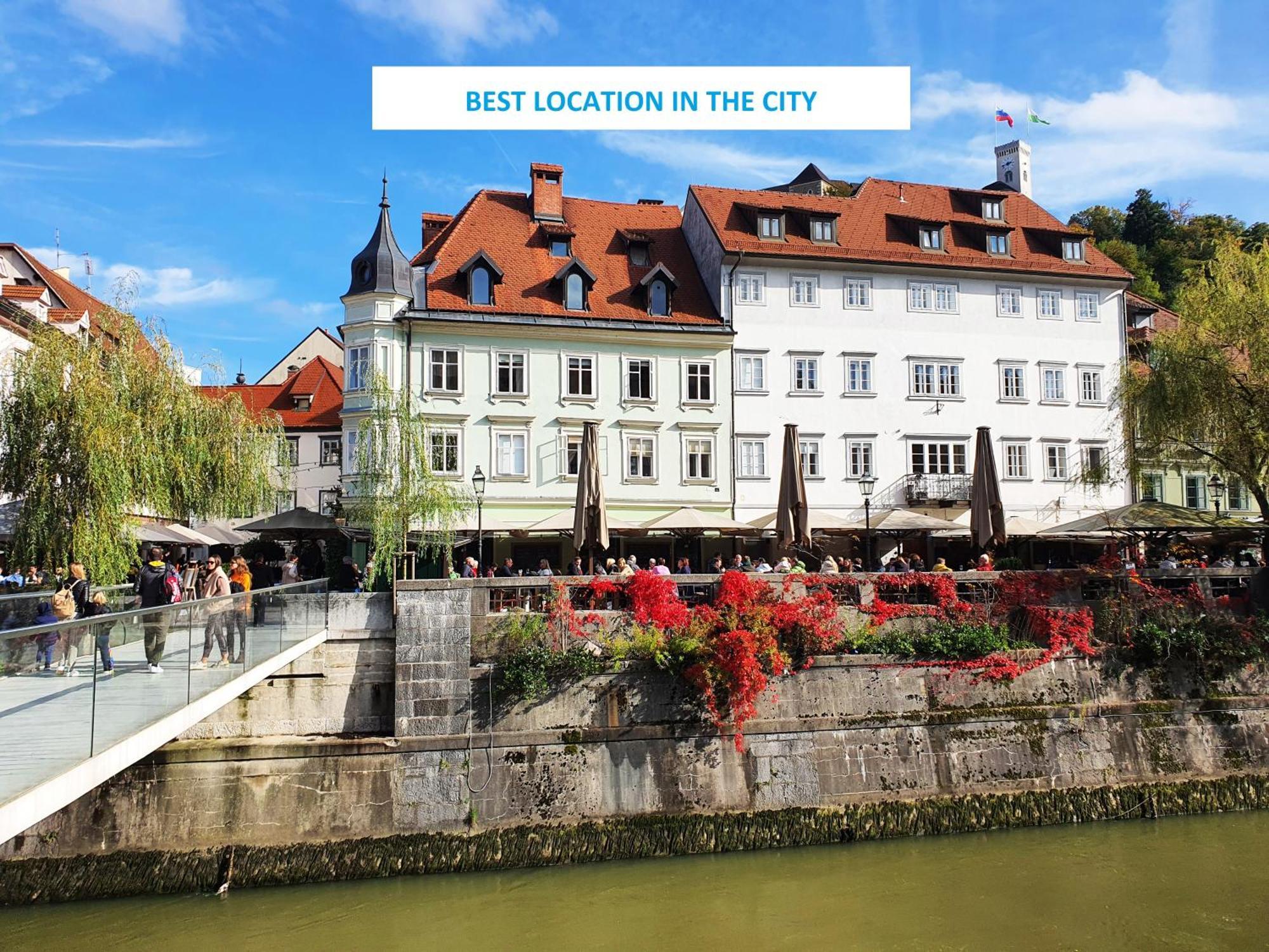 Riverside Elegance Ljubljana Ngoại thất bức ảnh